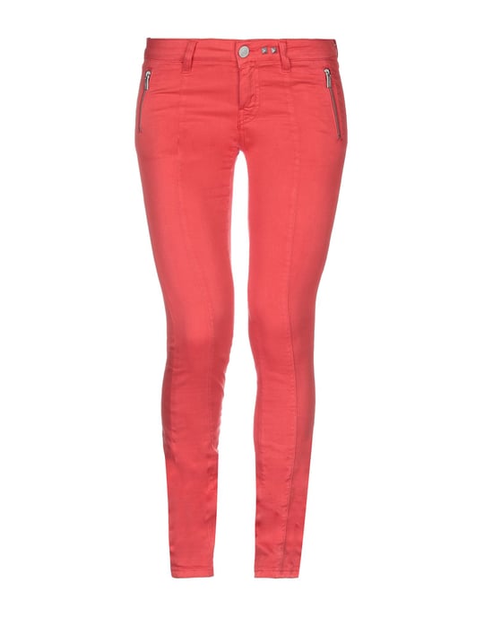 Karl Lagerfeld Coral Cotton Skinny Jeans