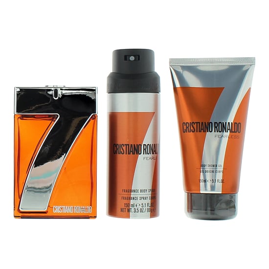 Cristiano Ronaldo Cr7 Fearless Eau de Toilette 100ml Gift Set