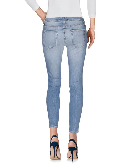 Current/Elliott Blue Cotton Skinny Jeans