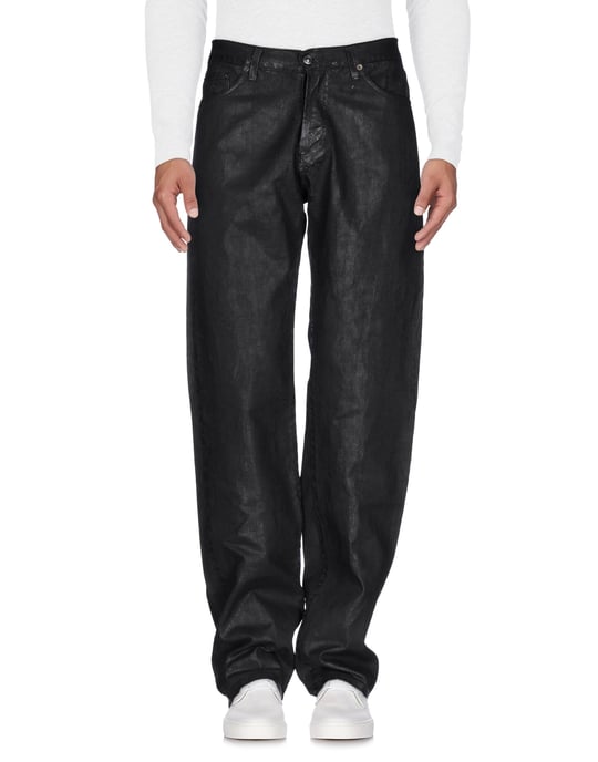 Versace Black Cotton Jeans
