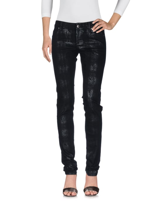 Ermanno Di Ermanno Scervino Black Cotton Skinny Jeans