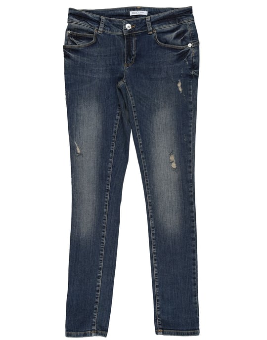 DENIM Liu �Jo Blue Girl Cotton
