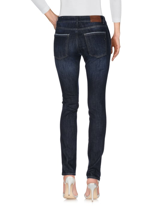 Michael Coal Blue Cotton Slim Fit Jeans