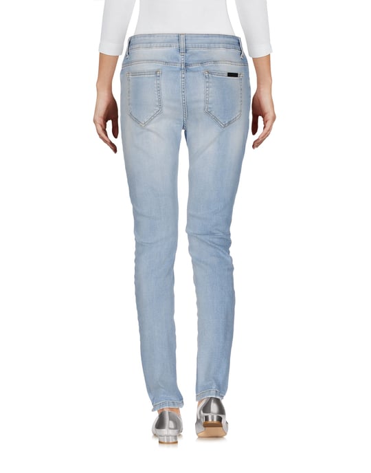 Atos Lombardini Blue Cotton Light Wash Jeans