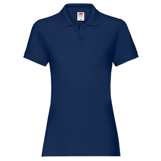 Fruit of the Loom Womens/Ladies Premium Polo Shirt (Navy) - Image 1