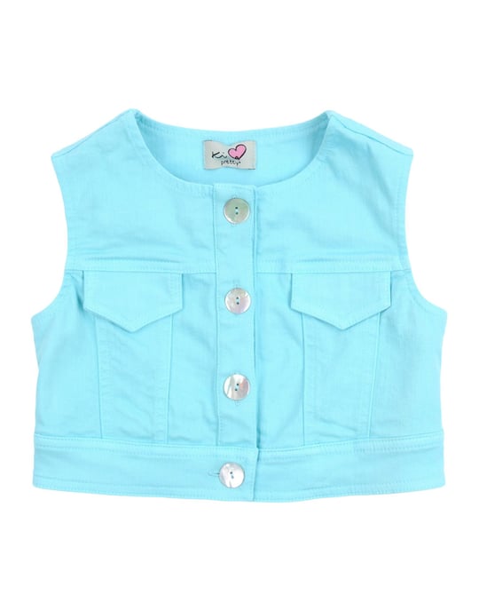 DENIM Ki6? Pretty Turquoise Girl Cotton