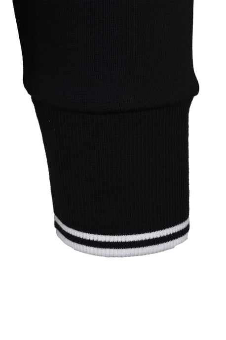 Men's Fred Perry Crew Neck Sweatshirt in Black - Image 4