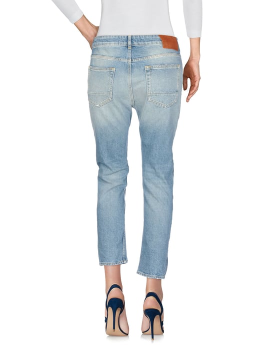 Golden Goose Deluxe Brand Blue Cotton Cropped Jeans