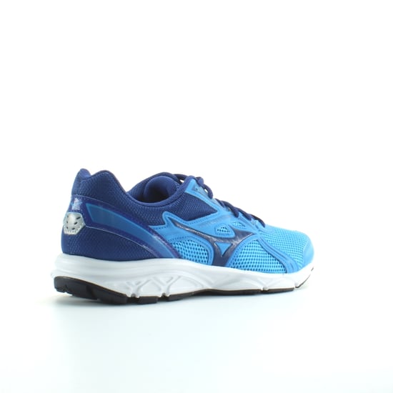 Mizuno Spark 5 Blue Navy Synthetic Mens Lace Up Running Trainers K1GA200327