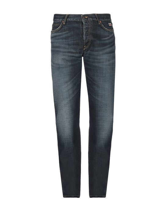 Roÿ Roger's Blue Cotton Straight Leg Jeans