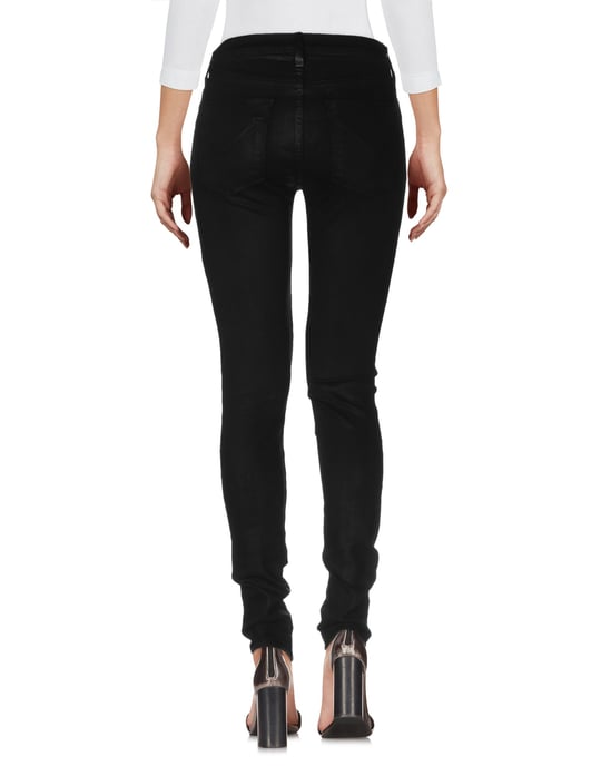 Hudson Black Cotton Skinny Jeans