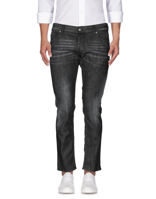 Dsquared2 Black Cotton Jeans