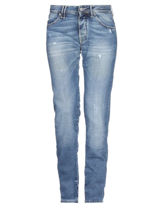Cycle Blue Cotton Jeans