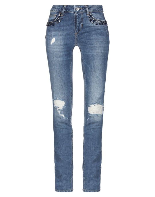 Liu Jo Blue Cotton Jeans