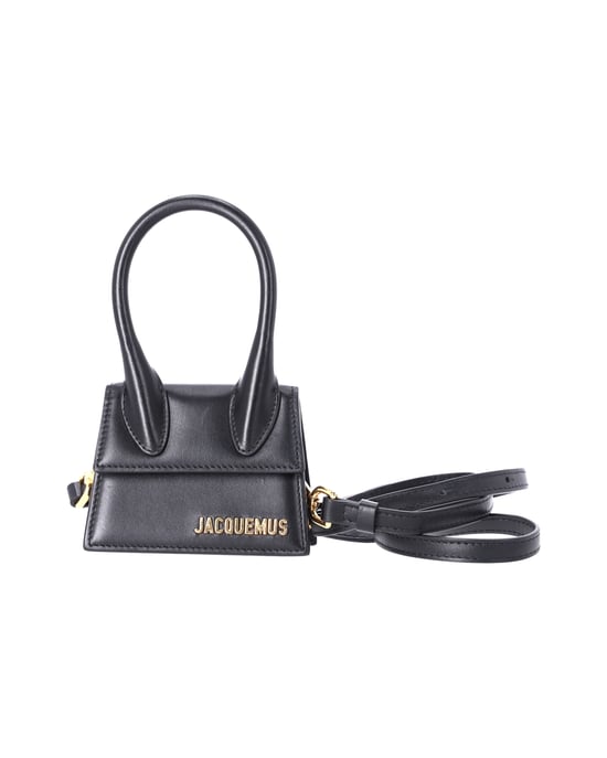 Jacquemus Le Chiquito Handtas in Zwart Leer - Image 1