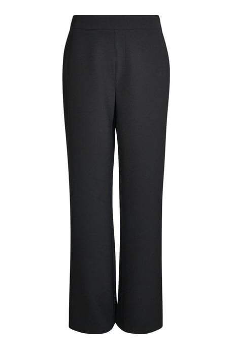High Waist Wide Leg Smart Trousers