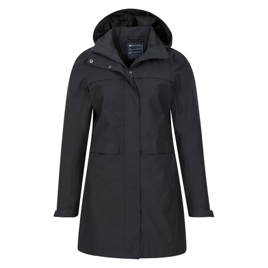 Mountain Warehouse Womens/Ladies Cloudburst Textured Waterproof Jacket (Black) - Image 5