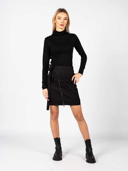 La Haine Inside Us Skirt LW536 Woman's Black - Image 2