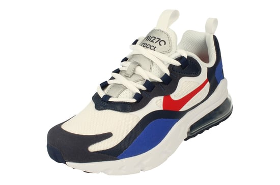 Nike Air Max 270 React Gs White Trainers - Image 1