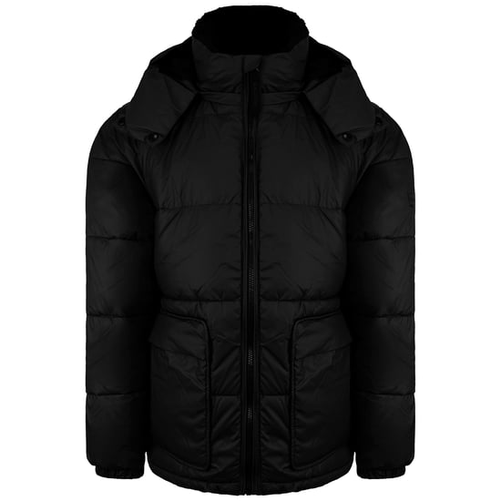 Hunter Interpid Mid Mens Black Puffer Coat - Image 2