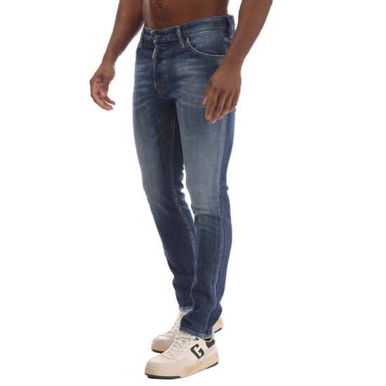 Men's DSquared2 Cool Guy Regular-Fit Jeans in Blue - Image 1