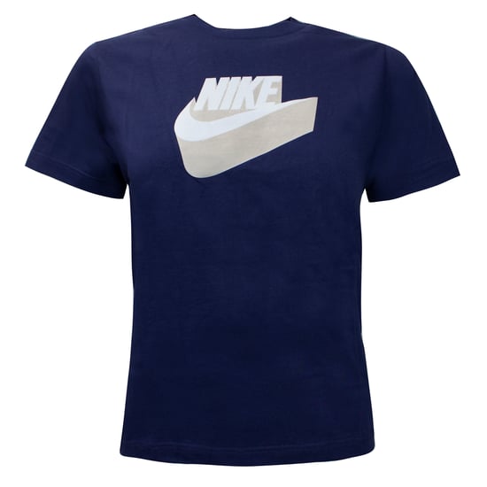 Nike Logo Kids Navy T-Shirt - Image 1