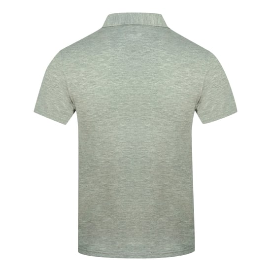 Aquascutum Aldis Crest Chest Logo Grey Polo Shirt - Image 2