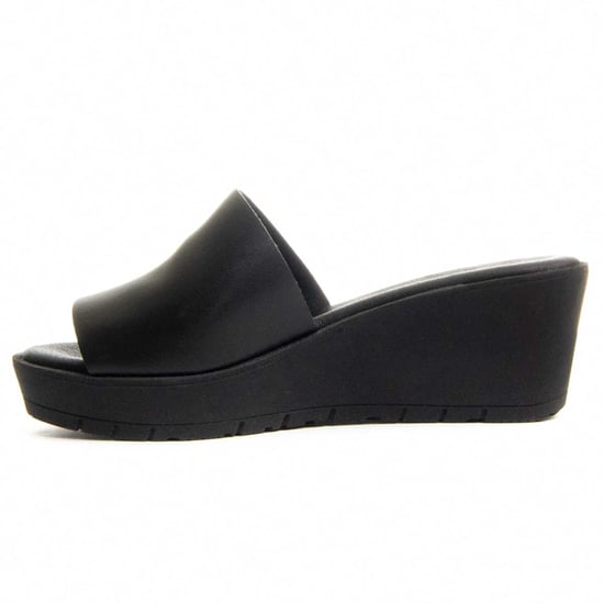 Purapiel Wedge Sandal Bellapiel In Black