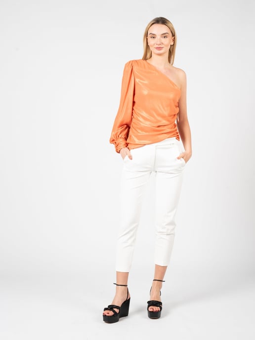 Pinko Blouse Birillo Woman's Orange - Image 2