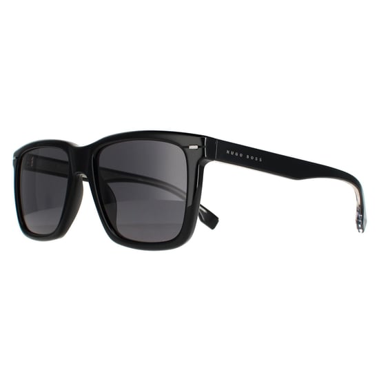 Hugo Boss Square Mens Black Ruthenium Grey Blue BOSS 1317/S