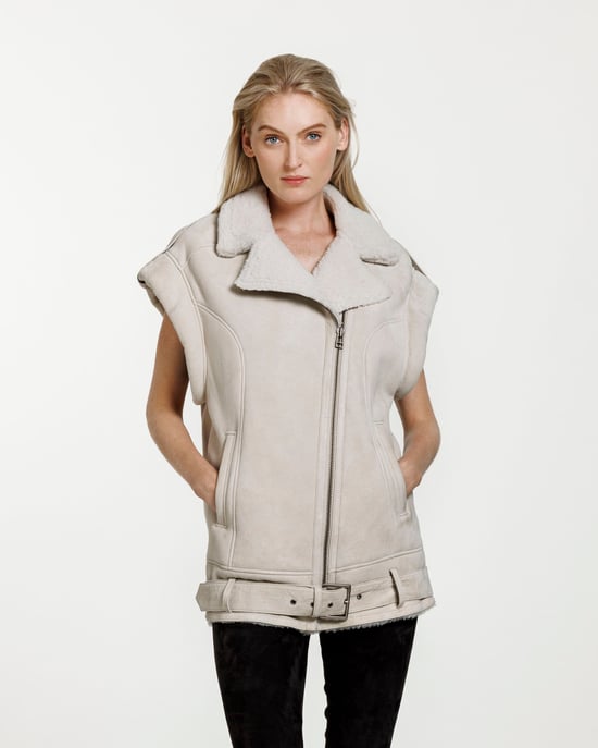 Alter Ego Vera White Gilet