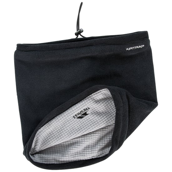 Trespass Unisex Adult Treverso Reversible Neck Warmer (Black/Platinum) - Image 3