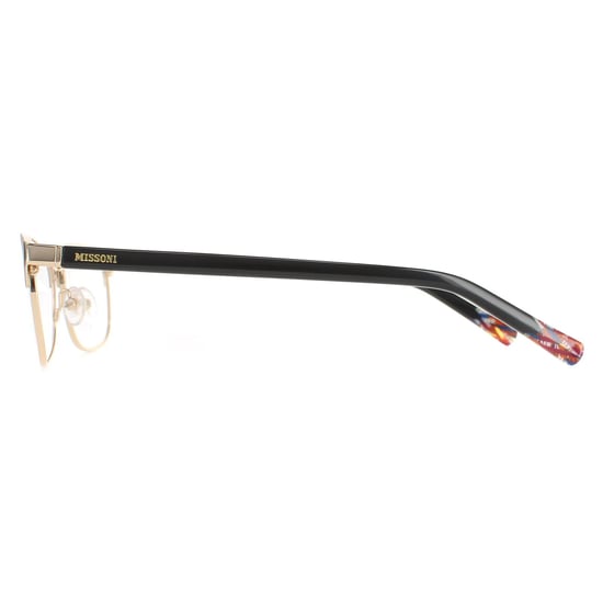 Missoni Semi Rimless Womens Black Glasses