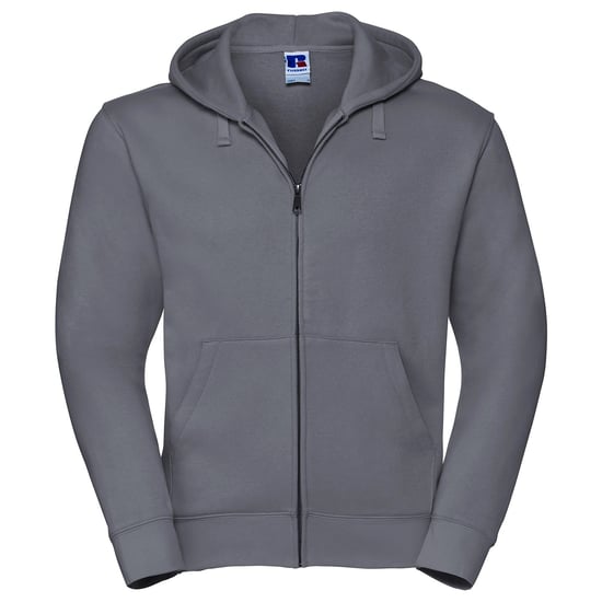 Russell Mens Authentic Full Zip Hoodie (Convoy Grey) - Image 1