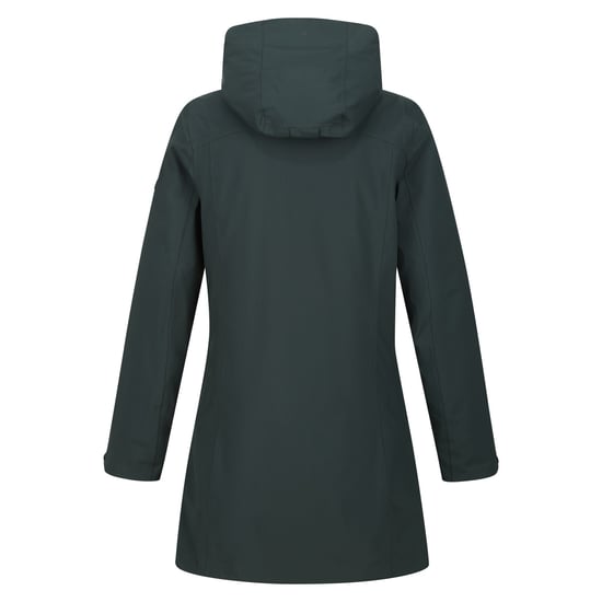 Regatta Womens/Ladies Denbury IV 2 in 1 Waterproof Jacket (Darkest Spruce/Black)
