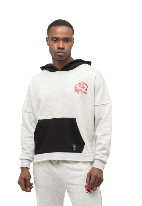 Tom Barron Men's Graffiti Print Contemporary Style Tracksuit
