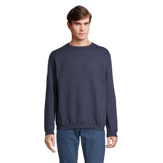 SOLS Heren Spider Ronde Hals Sweatshirt (Franse marine) - Image 1