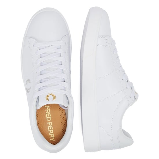 Fred Perry Spencer Leather Träningsskor för herrar - Image 6