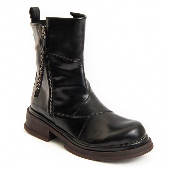Montevita Heel Ankle Boot Motta In Black