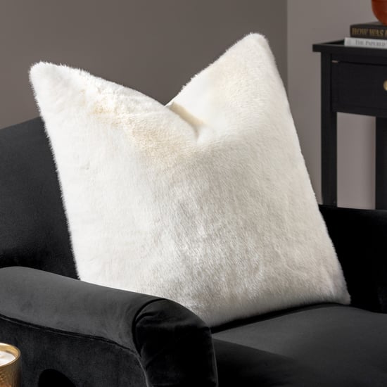 Paoletti Stanza Faux Fur Polyester Filled Cushion