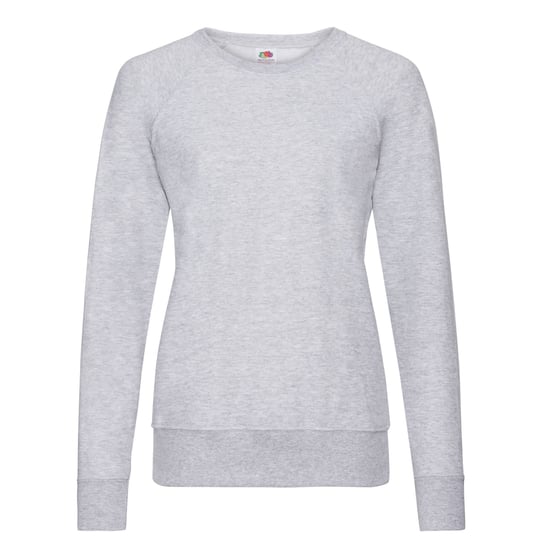 Fruit of the Loom Dames/Dames Lichtgewicht Lady Fit Raglan Sweatshirt (Heide Grijs) - Image 1