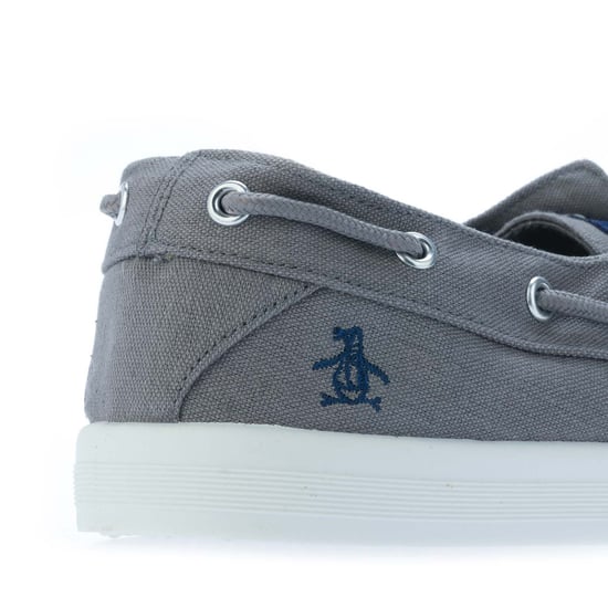 Men's Original Penguin Sailor Shoes in Grey - Image 5