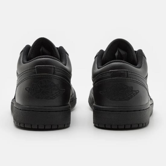 Nike Air Jordan 1 Low Herensneakers in zwart/zwart/wit - Image 5