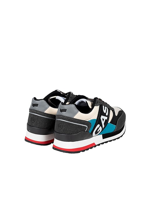 Gas Sneaker Yohn MIX2 Men's Grey - Image 3