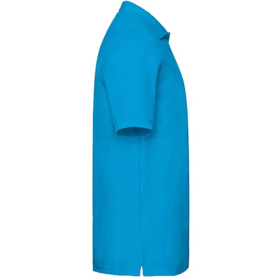 Fruit of the Loom Heren Premium Katoenen Piqué Poloshirt (Azuurblauw) - Image 3