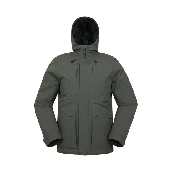 Mountain Warehouse Mens Tempest Waterproof Padded Jacket (Khaki Green) - Image 1