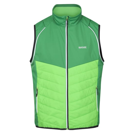 Regatta Mens Steren Hybrid Soft Shell Jacket (Field Green/Jasmine Green)