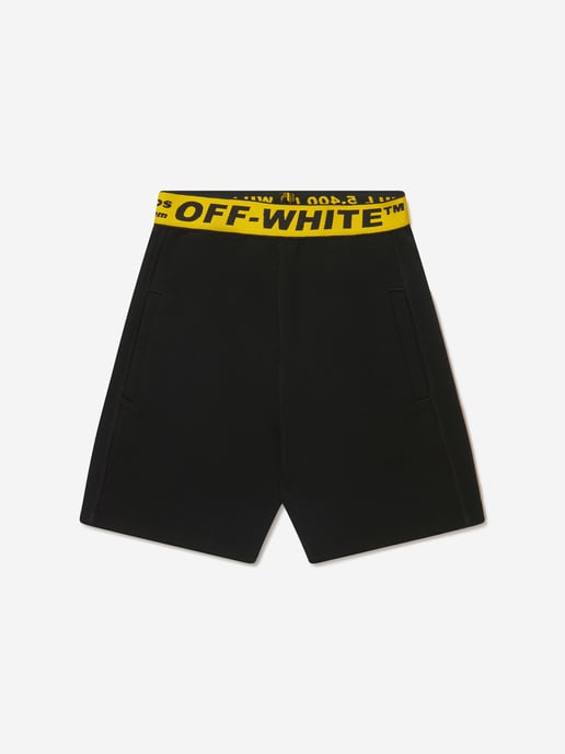 Off-White Boys Cotton Industrial Sweat Shorts