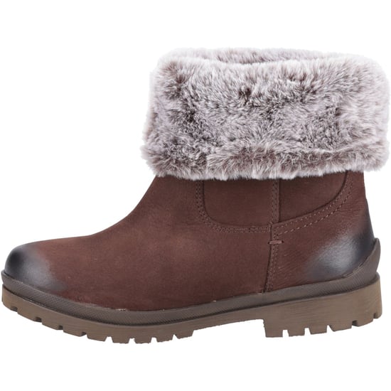Hush Puppies Alice läder dam brun stövlar - Image 4