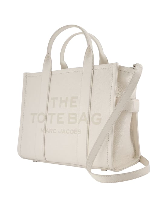 The Medium Tote Bag - Marc Jacobs - Leather - Silver
